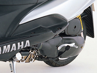 クランクケースカバーガーニッシュ装着 for マジェスティ125