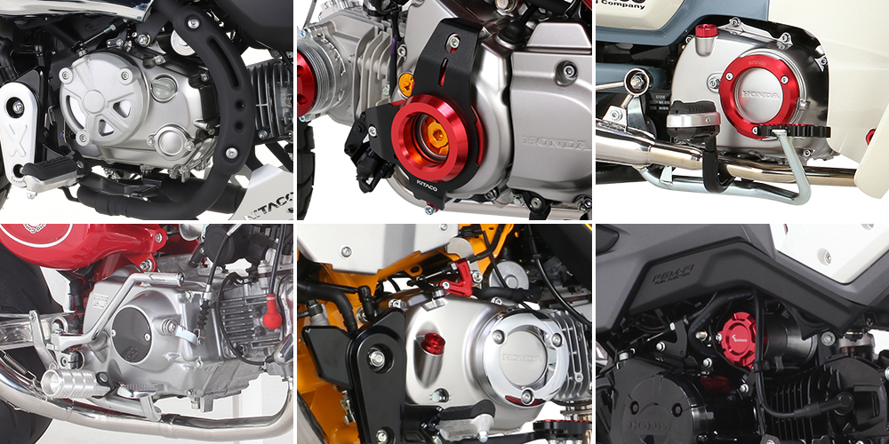 KITACO ENGINE DRESS UP PARTS FOR MT MODEL CRANKCASE