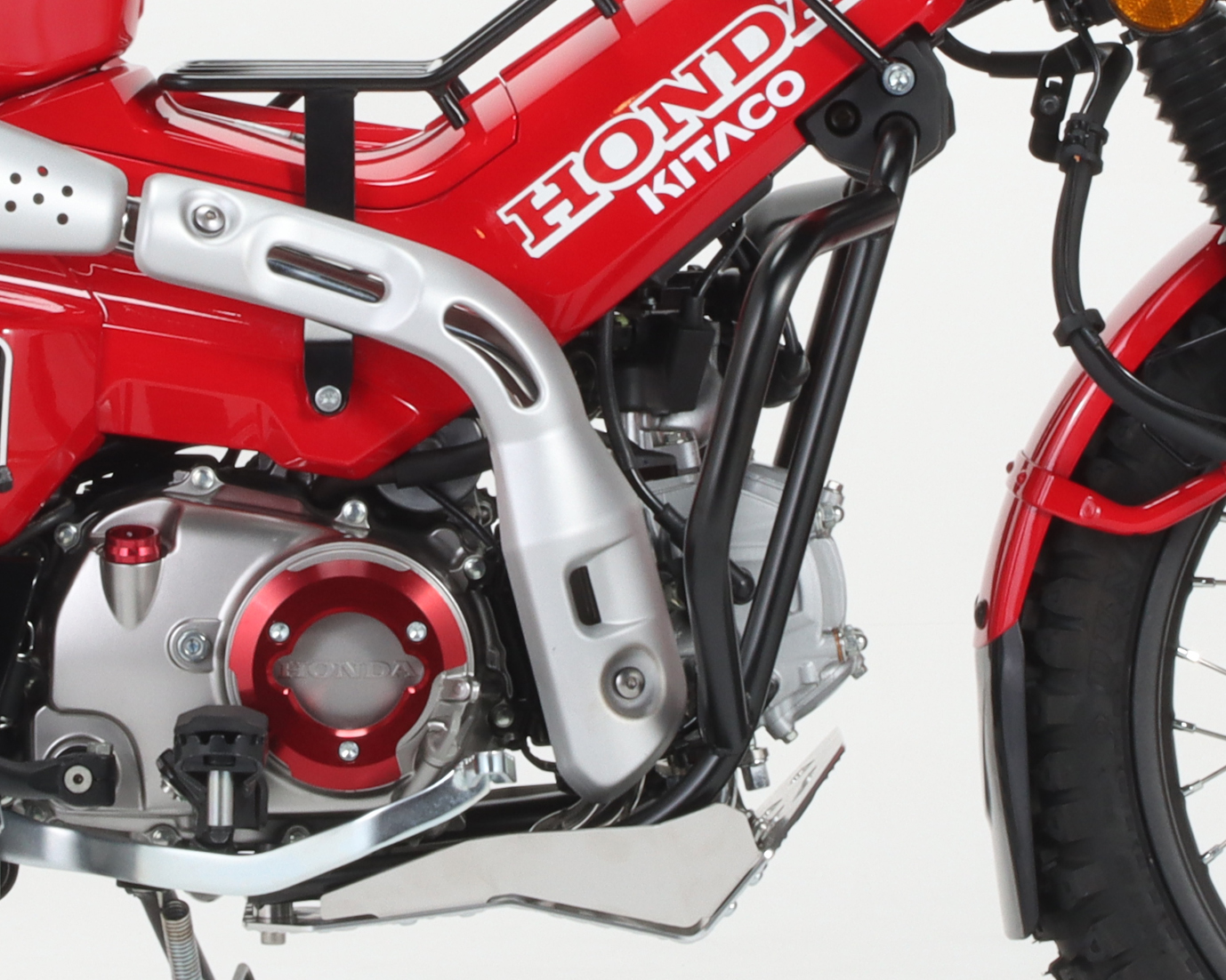 HONDA 新型ハンターカブ CT125 JA65用 極太 エンジンガード 訳有